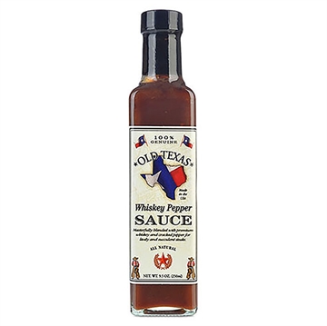 Old Texas Whisky pepper steak sauce